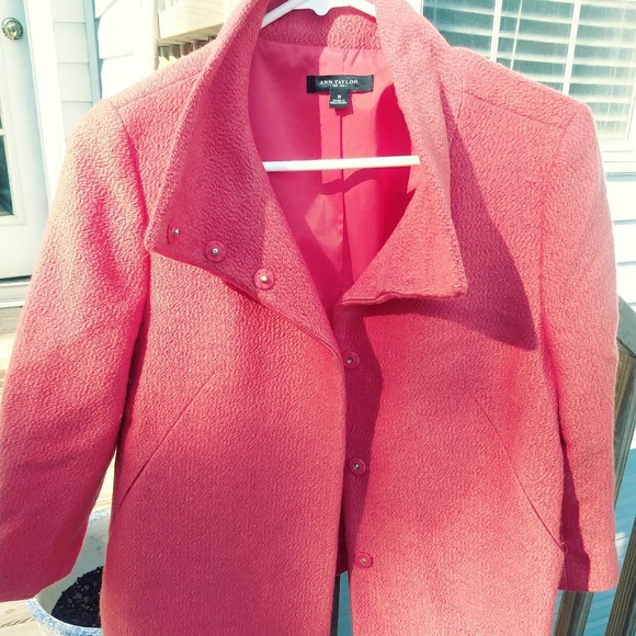 Ann Taylor Jackets & Blazers - Pea cock jacket by ANN TAYLOR